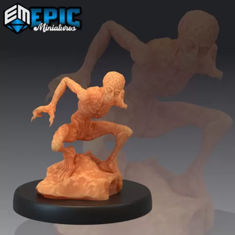Doppelgänger Lurking / Mythical Imitator / Amphibian Human Hybrid by Epic-Miniatures