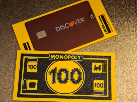 Monopoly Tap To Pay Contactless Credit Card Sleeve
