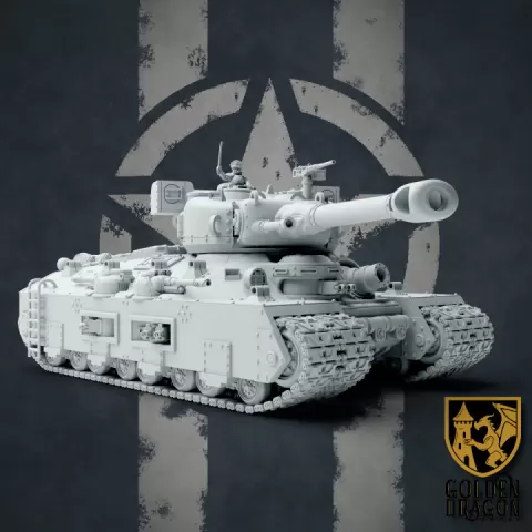 United States - M82A1 Kodiak Superheavy Tank by Golden Dragon Games