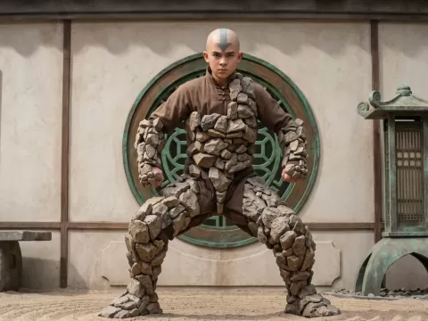 Aang - Armatura di Roccia