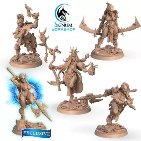 Orc Ladies Bundle by Signum Workshop