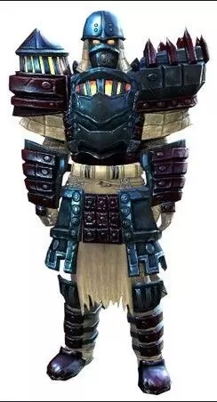 Guild Wars 2 Heavy Forgeman Armor Figure