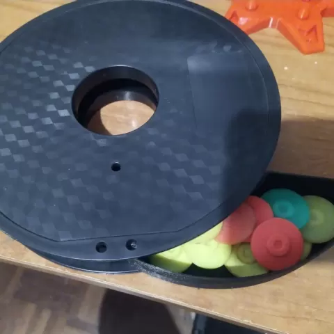 gaveta para roda do filamento - maluko3d