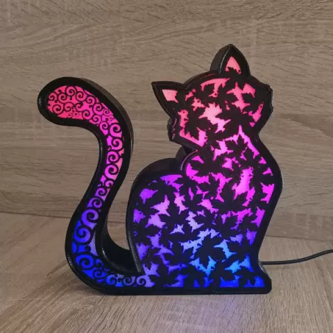 CAT LED LAMP