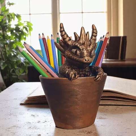 Baby Dragon Pot
