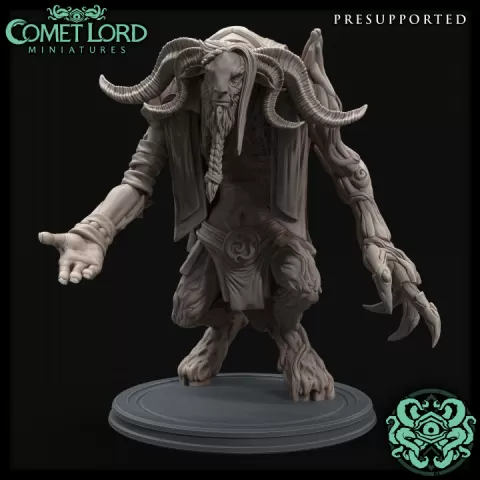 Nomios, Archfey of Fates and Fauns by Comet Lord Miniatures