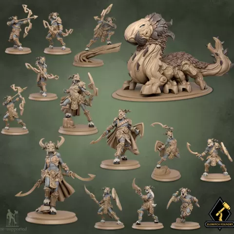 Satyr Brigade by Eldritch Foundry
