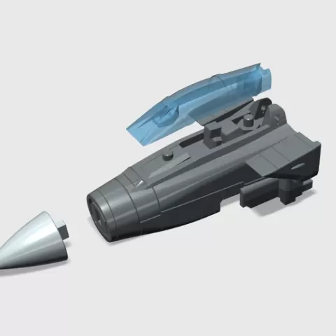 POTP Darkwing Panavia Tornado front fuselage conversion