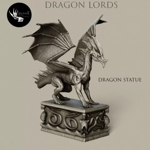 Dragon Statue by Vagrant Miniatures