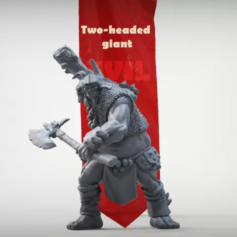 Two-headed giant by HORDE miniatures