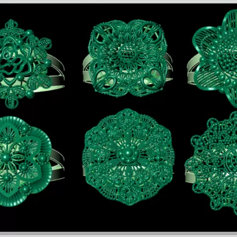 plain light weight rings