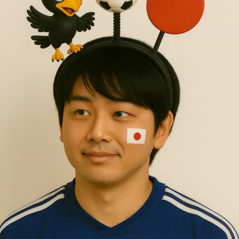 Japan Fan Headband - Yatagarasu & Rising Sun Mascot Edition | World Cup 2026 Supporter Accessory | STL + 3MF