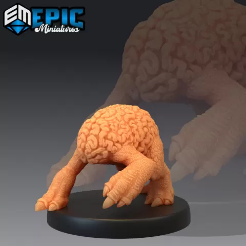Intellect Crawler / Mind Devourer / Brain Creeper / Psionic Encounter by Epic-Miniatures
