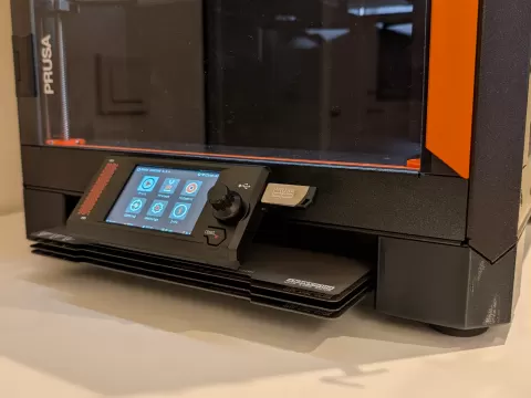 Prusa Core One bottom print sheets storage