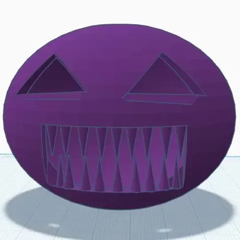 Mini Desk Jack-O-Lantern - Pudge1033