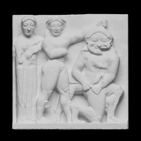 Temple C at Selinus, Relief depicting Perseus by Museum of Classical Archaeology, Cambridge