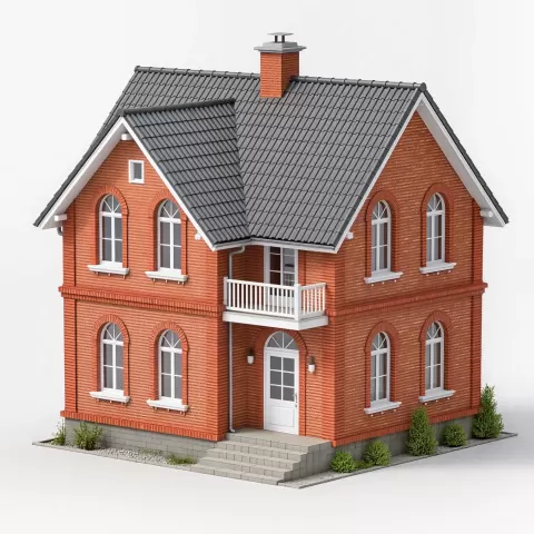 Ziegelhaus Villa - Brainbits3D