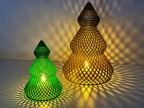 Meshed Christmas Tree