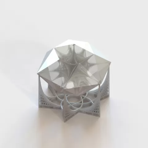 Lattice Gem Trophy by Bertan Atamer