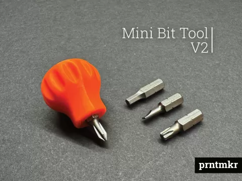 Mini Bit Tool V2 - Variable bit fitting
