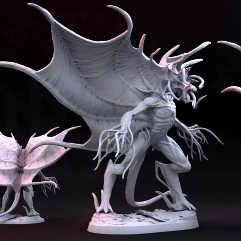 Mind Flayer Dragon by Mini Monster Mayhem