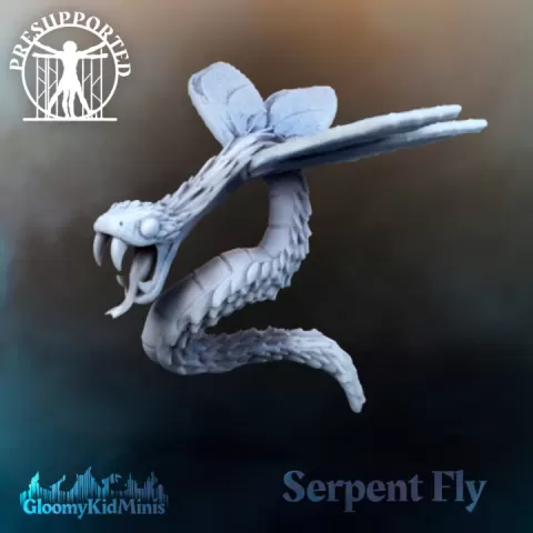 Serpent Fly by GloomyKidMinis