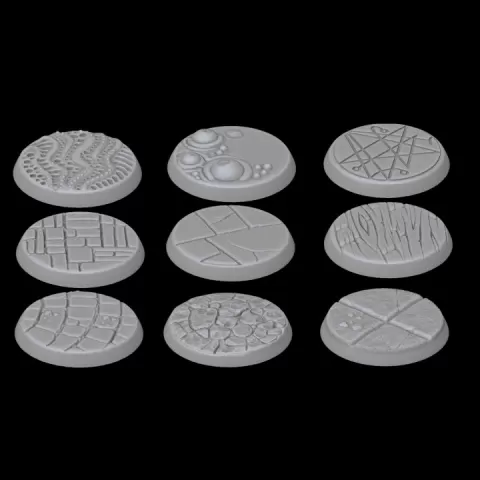 24mm Bases by Dice Heads