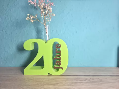 20 Jahre Geburtstag Hochzeitstag Jubiläum