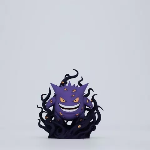 gengar ghost eyes