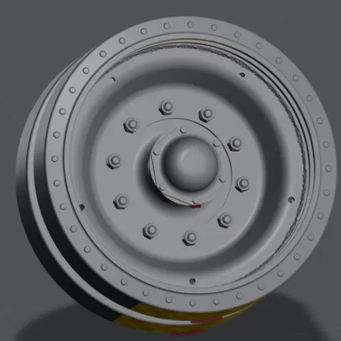 Centurion Road wheel IDF 1/35