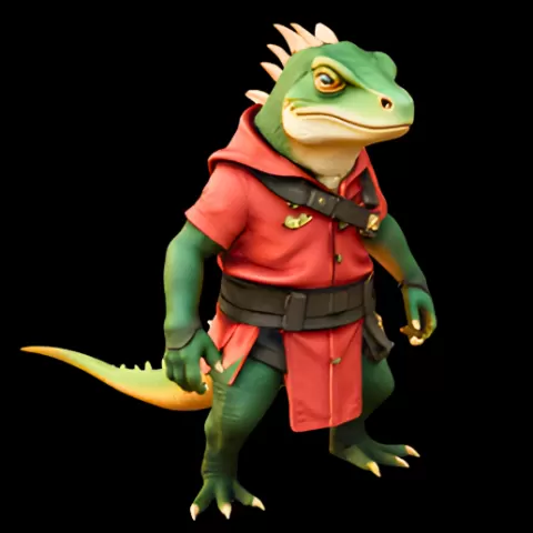 Iguana Rogue Alchemist