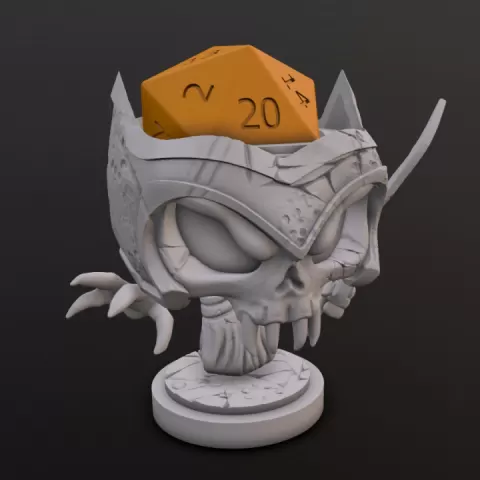 Wraith Dice Head by Dice Heads