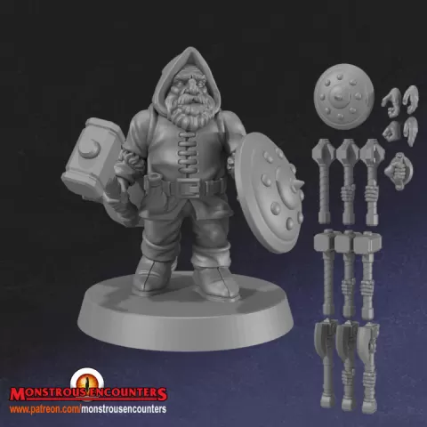 Thugg The Dwarf by Monstrous Encounters