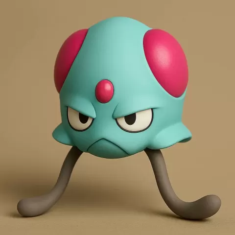 Tentacool Pokemon Chibi - Pablo Stadler