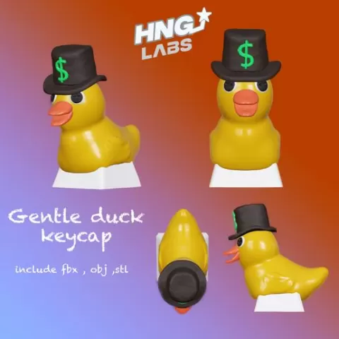 Gentle duck Keycap