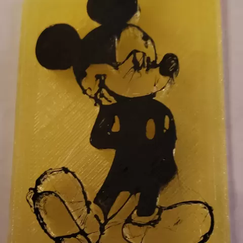 2D Micky Mouse by Hunter G.