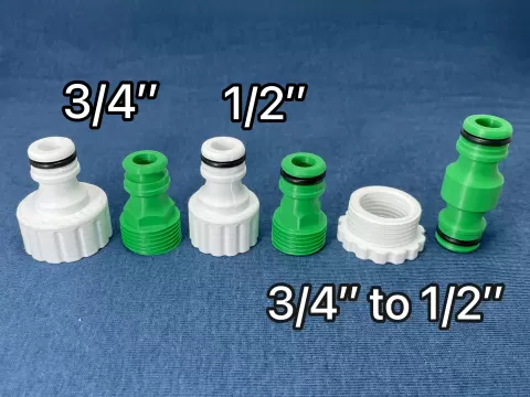 Garden hose quick connector