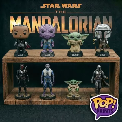 Mandalorian - Pop Prints