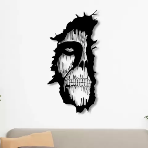 🗿🔥 WALL TITAN WALL ART 2D - ATTACK ON TITAN