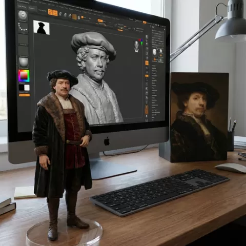 Rembrandt: The Master of the Dutch Golden Age in 3D!