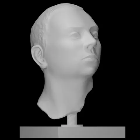 Bronze head of Miguel Hernández in Russia by Scan The World