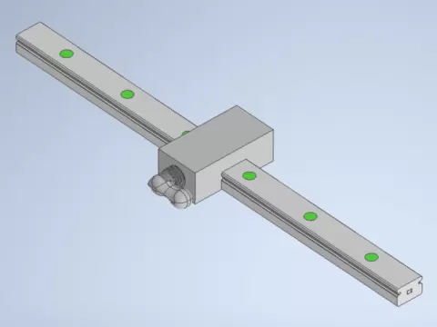 MGN15 Rail Lock Clamp, Linear Rail Axis Locker