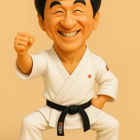 Jackie Chan 3d Model