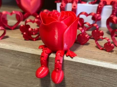 Articulated Rose - Valentine's / Mother's Day