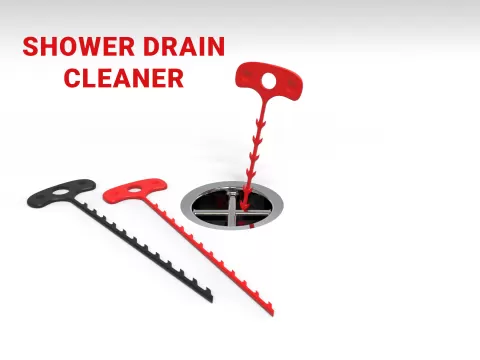 Shower Drain Cleaner / Snake - Hair Remover Tool