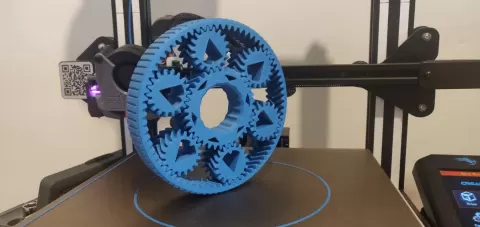 Planetary Gears Fidget - Print in Place