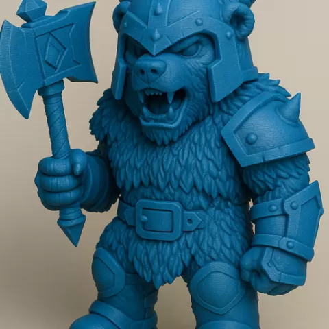 ModuBots: Beasts of the Core - Futuristic 3D Printable Mech Warrior Animals | Collectible Sci-Fi Action Figures (3MF files)