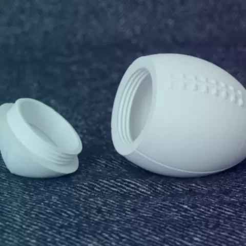 3D Football by MakePrintable