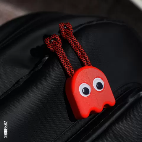 Zipper Pull - Ghost (Pac Man)