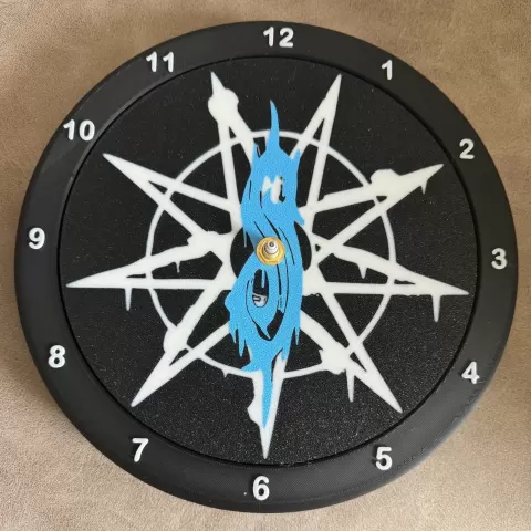 slipknot clock - Mr Fluffy